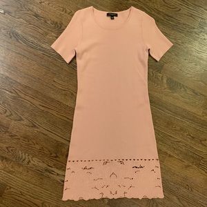 Pale pink dress with beautiful detail